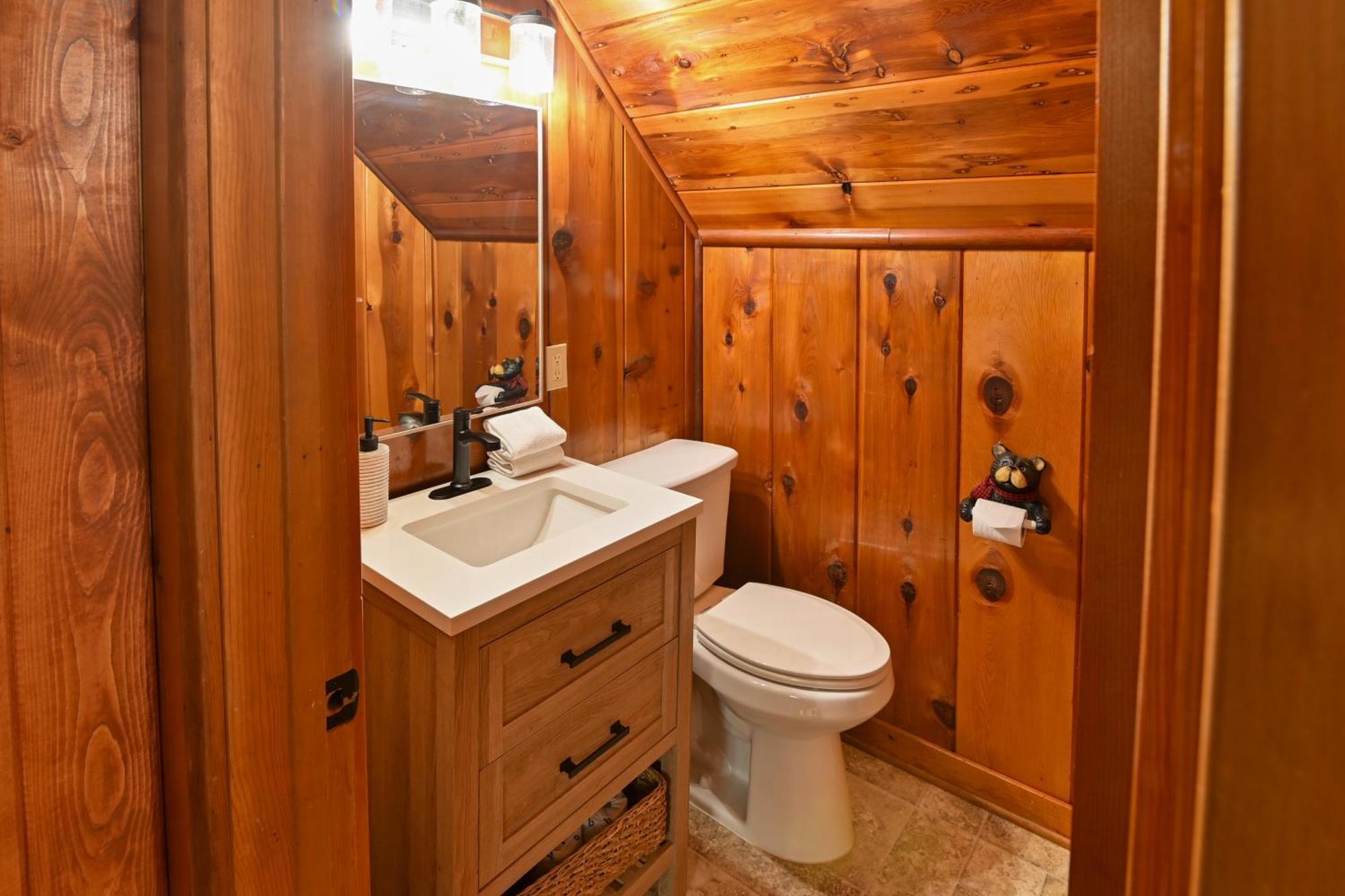 Harris Lakeview Cabin Bass Lake Dış mekan fotoğraf