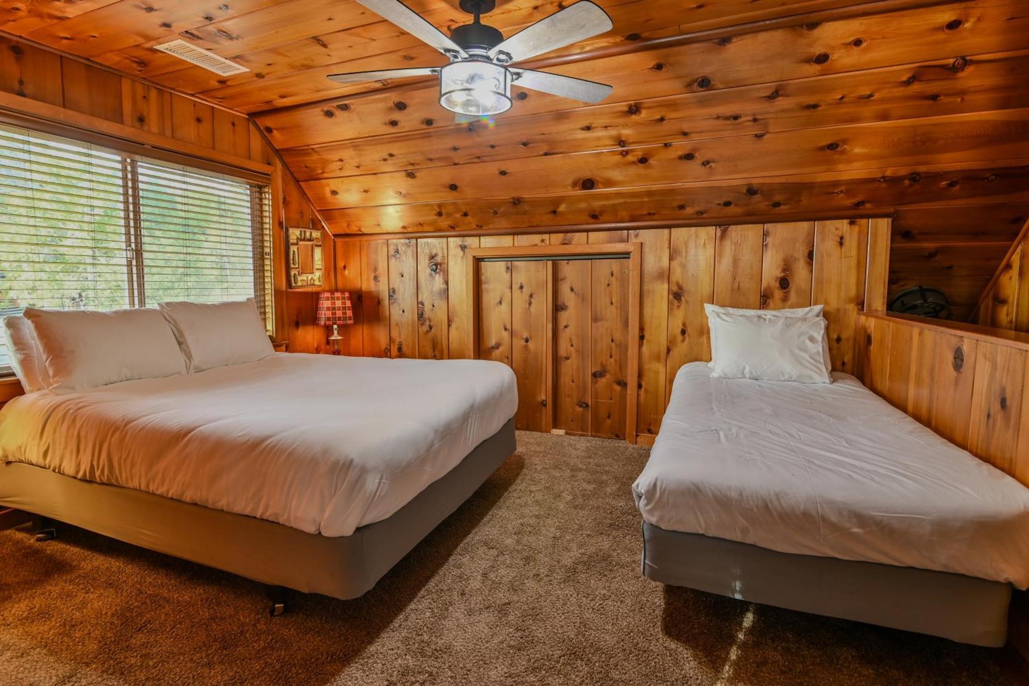 Harris Lakeview Cabin Bass Lake Dış mekan fotoğraf
